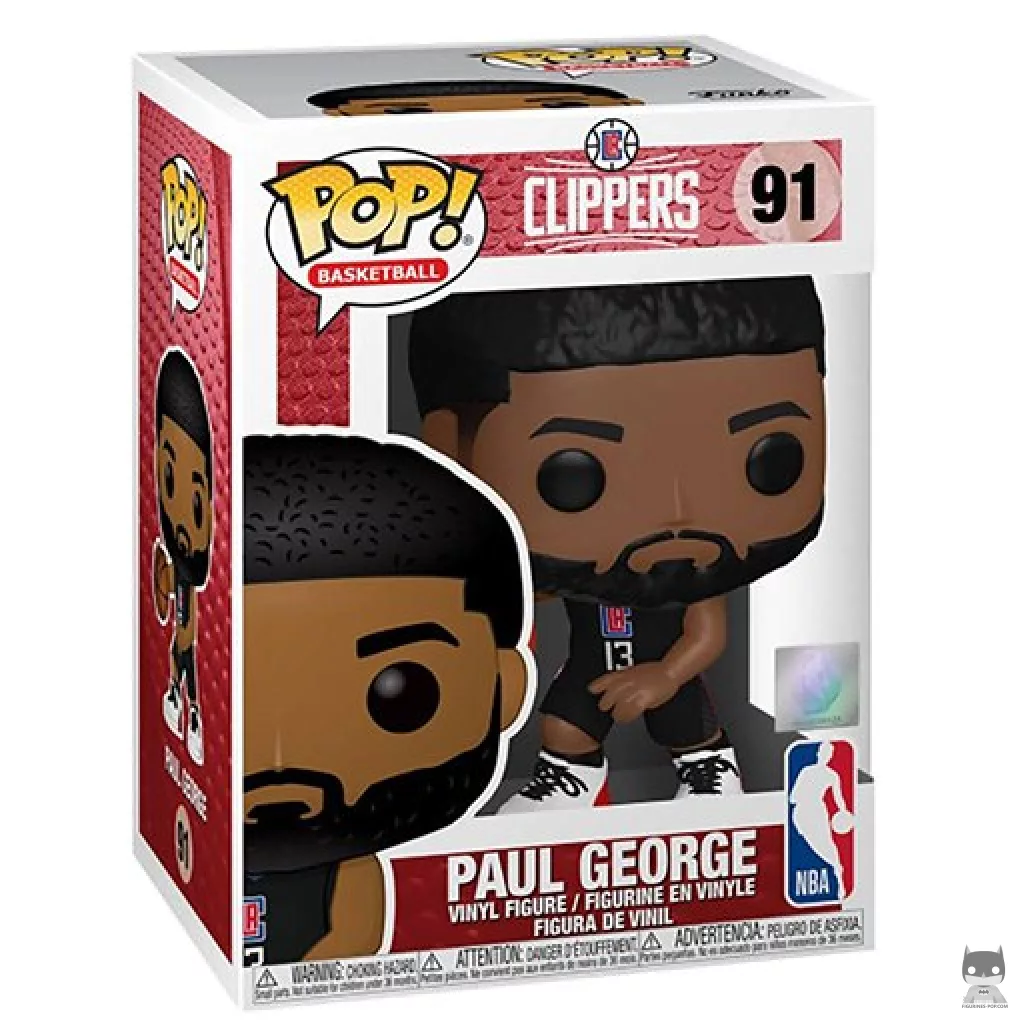 Paul George Funko Pop! figure in its box