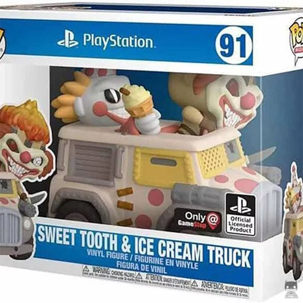 Sweet Tooth & Ice Cream Truck Funko Pop! figure in its box