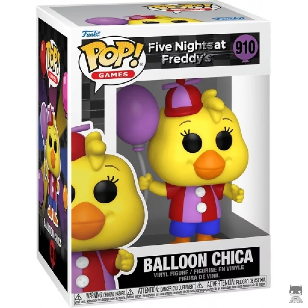 Balloon Chica Funko Pop! figure in its box