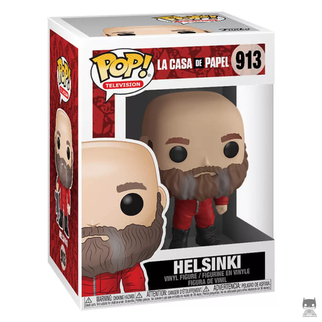 Helsinki Funko Pop! figure in its box