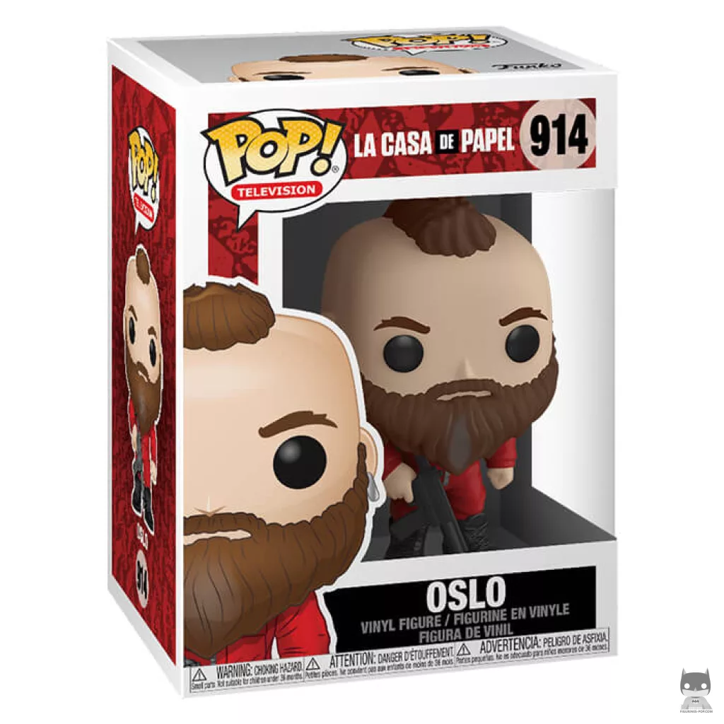 Oslo Funko Pop! figure in its box