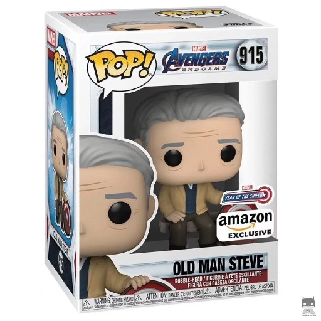 Old Man Steve Funko Pop! figure in its box