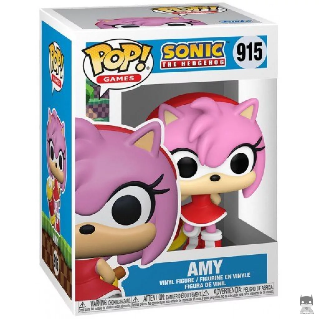 Amy Rose Funko Pop! figure in its box