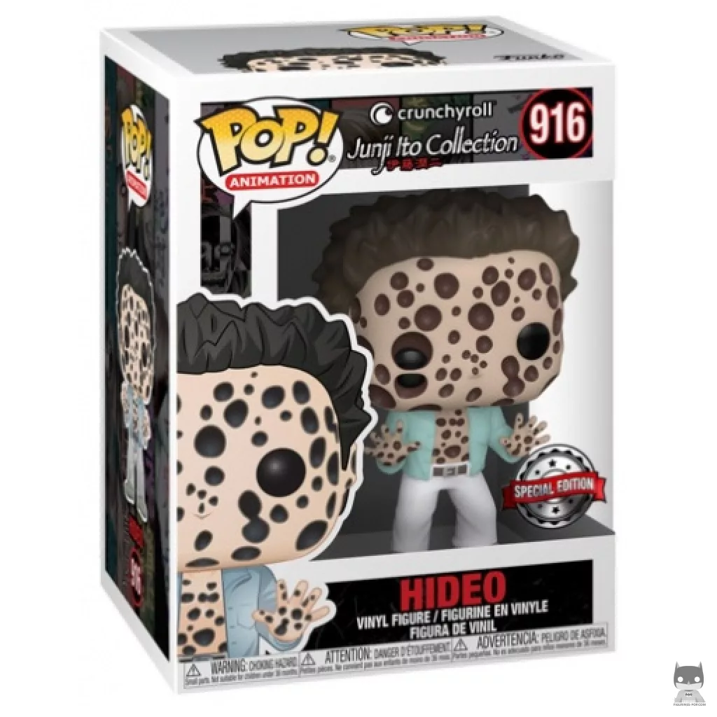Cursed Hideo Funko Pop! figure in its box
