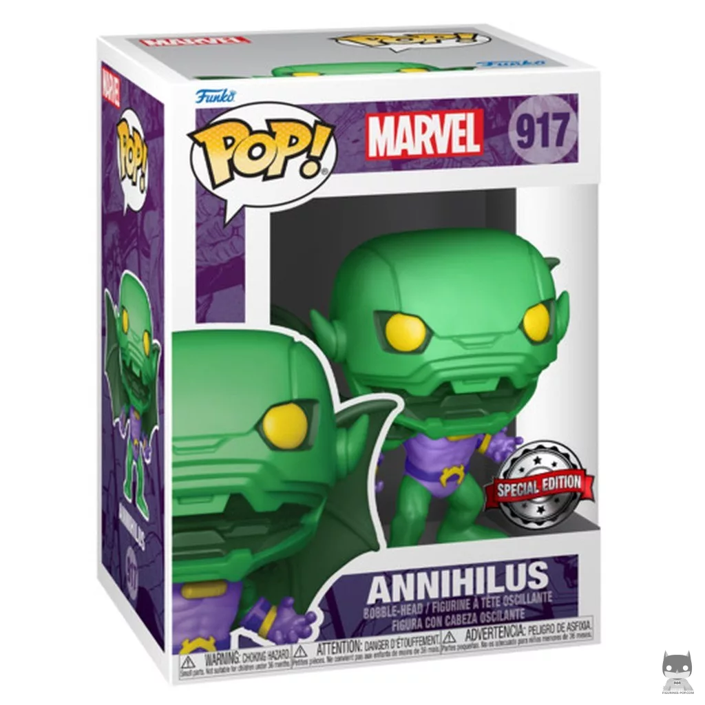 Annihilusa Funko Pop! figure in its box