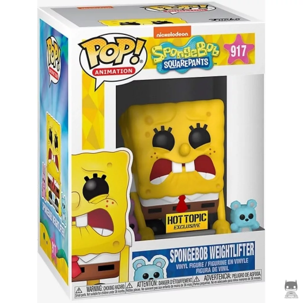 Spongebob Weightlifter Funko Pop! figure in its box