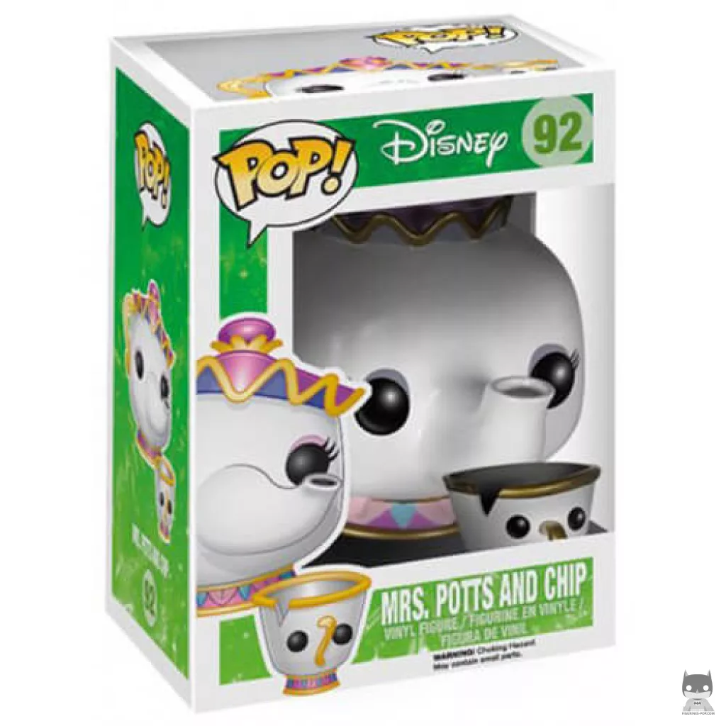Mrs. Potts & Chip Funko Pop! figure in its box
