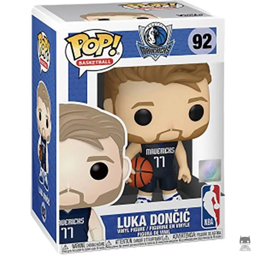 Luka Doncic Funko Pop! figure in its box