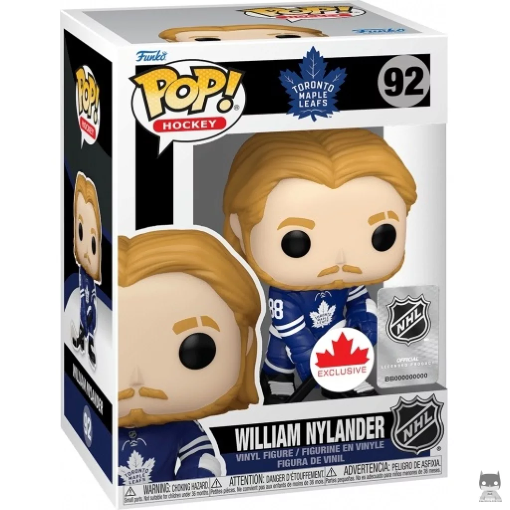 William Nylander Funko Pop! figure in its box