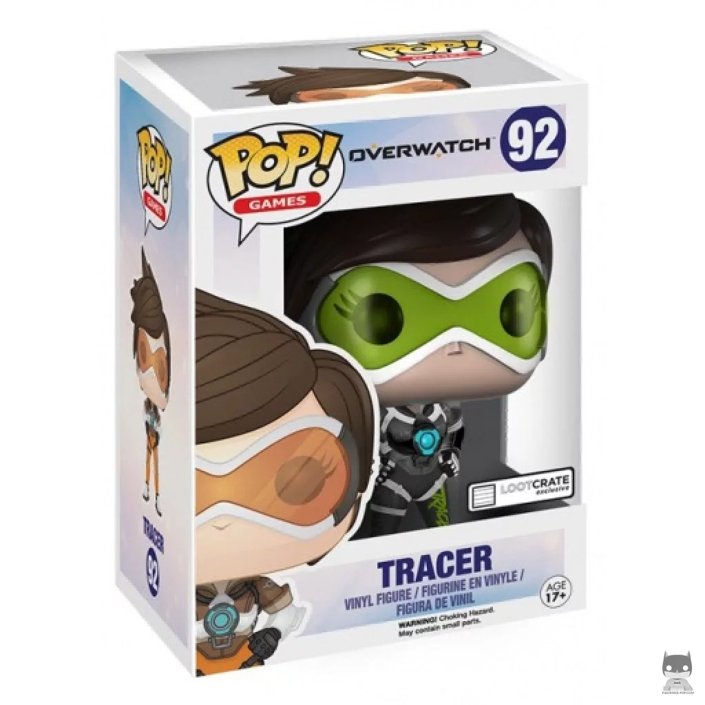 Tracer Sporty Funko Pop! figure in its box