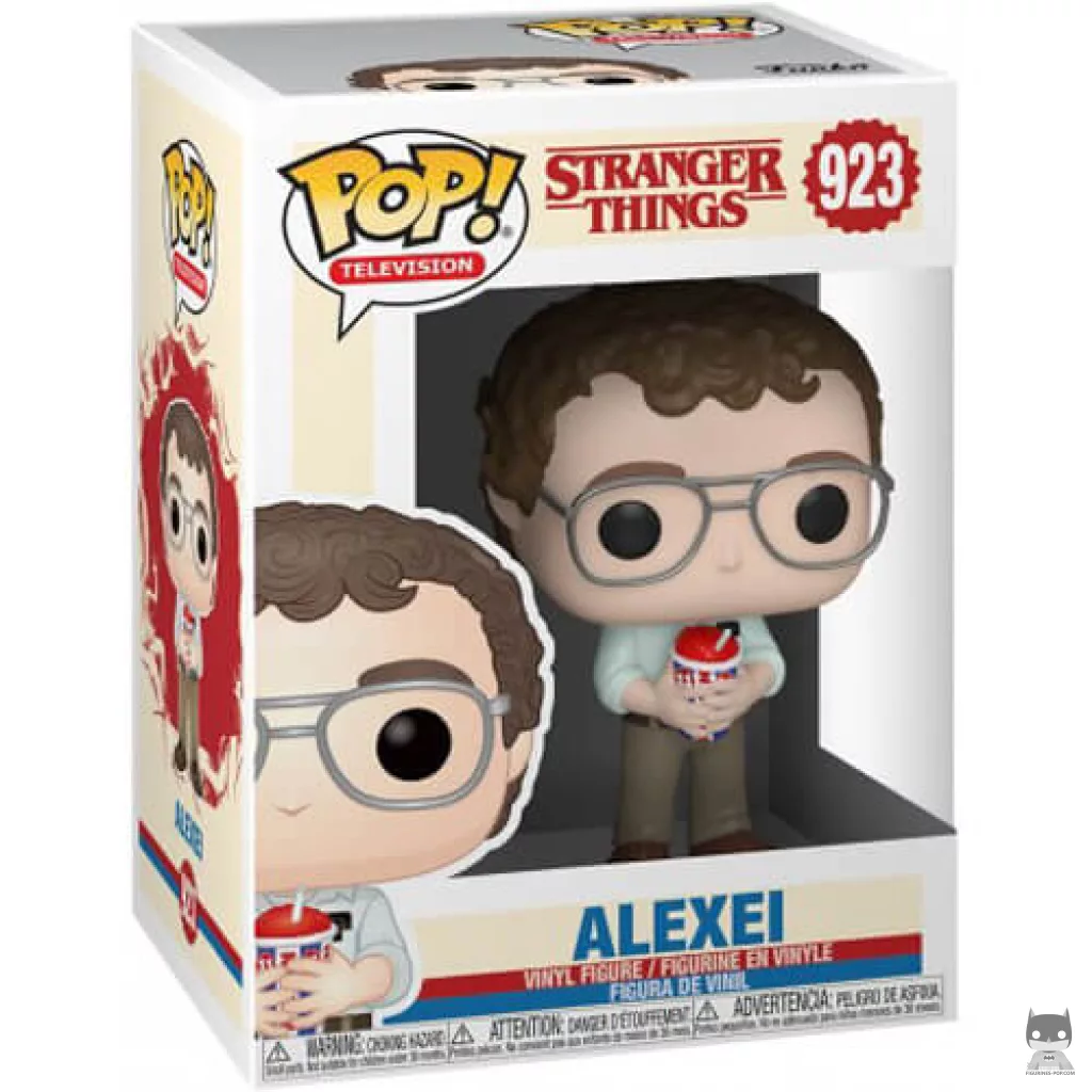 Alexei Funko Pop! figure in its box