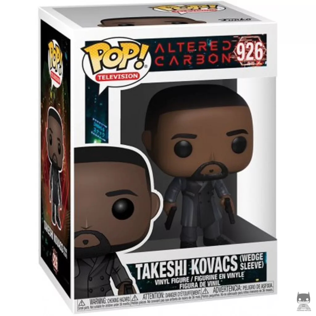 Takeshi Kovacs (Wedge Sleeve) Funko Pop! figure in its box