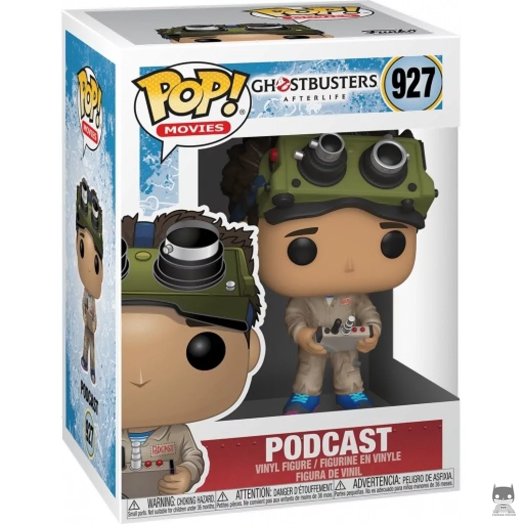Podcast Funko Pop! figure in its box