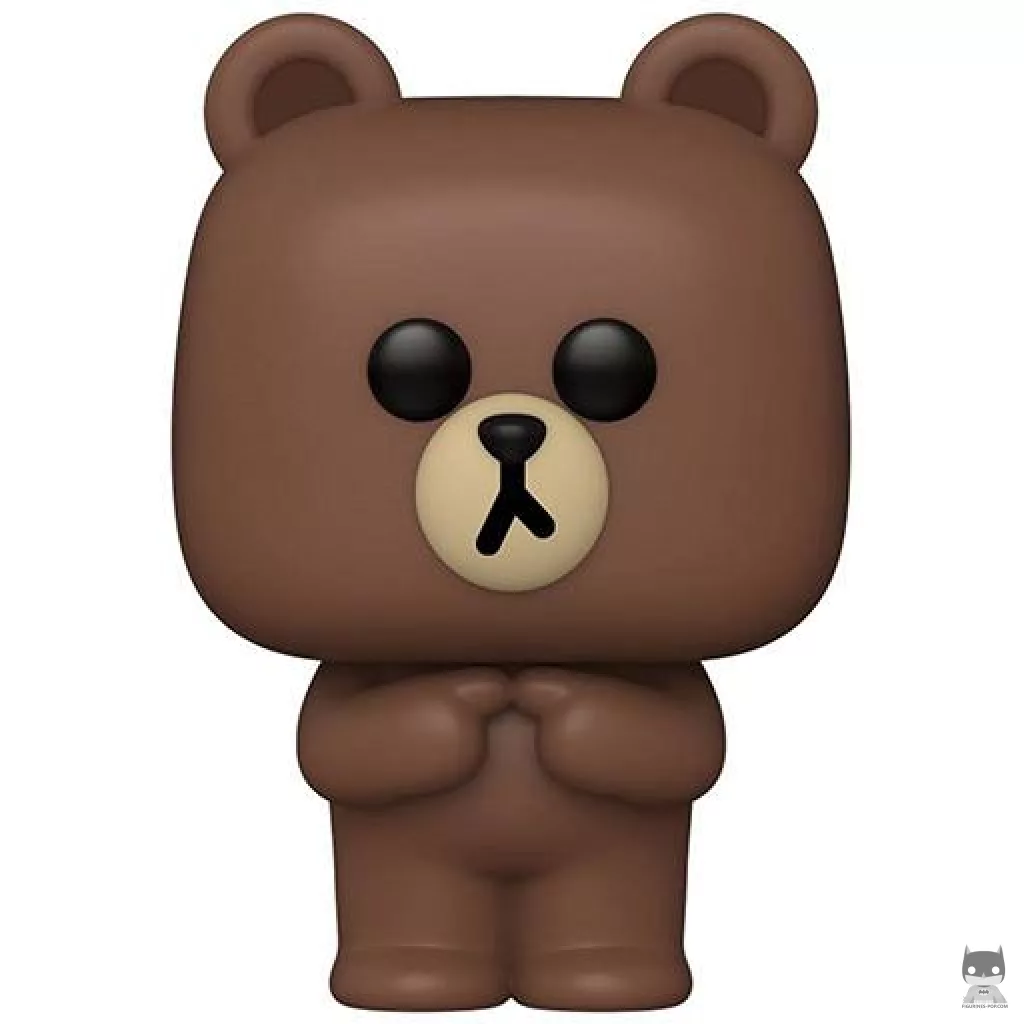 Brown Funko Pop! figure (Line Friends)