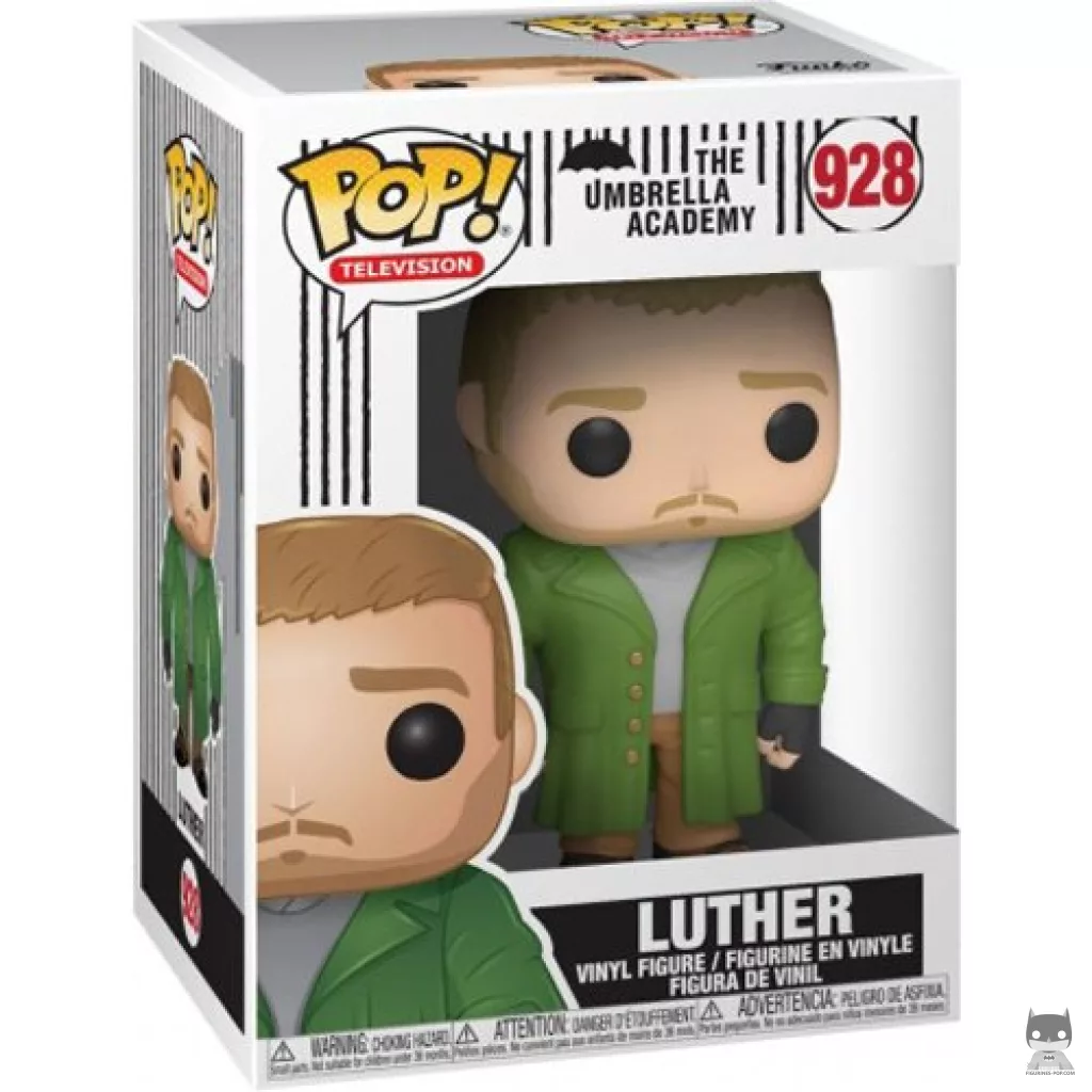 Luther Funko Pop! figure in its box