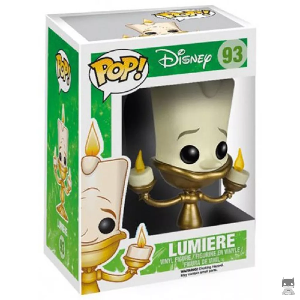 Lumiere Funko Pop! figure in its box