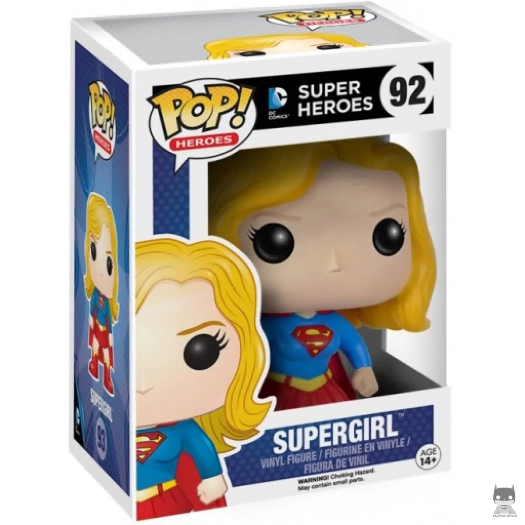 Supergirl Funko Pop! figure in its box