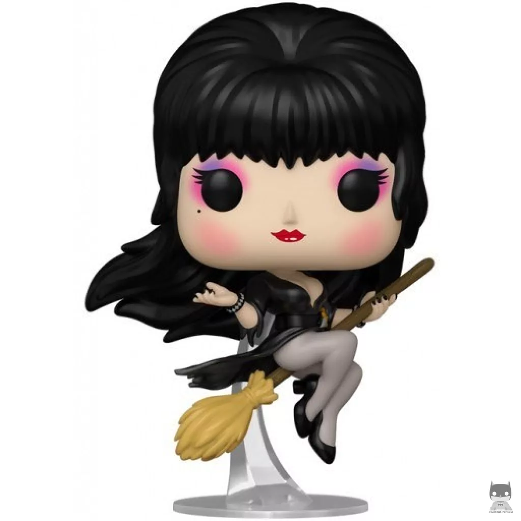 Elvira on Broom Funko Pop! figure (Elvira Mistress of the Dark)