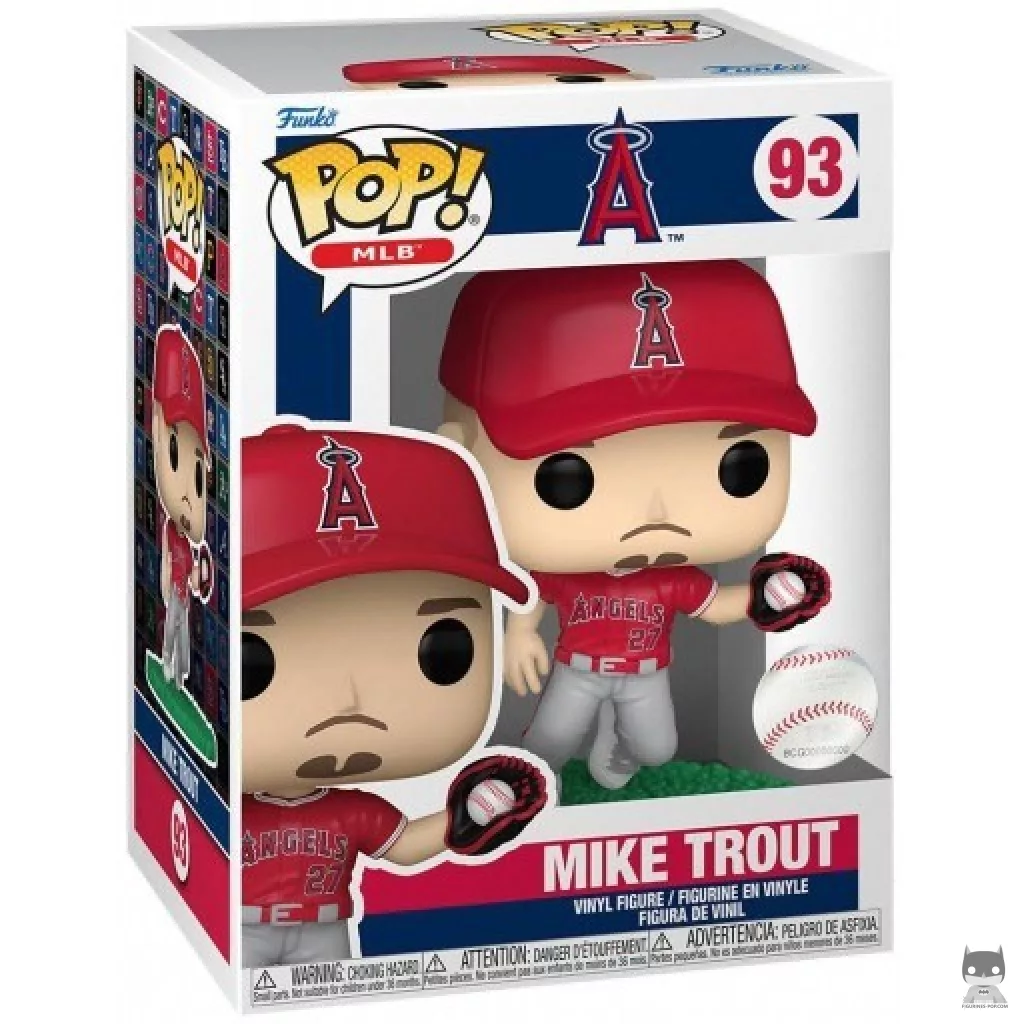 Mike Trout (Catching) Funko Pop! figure in its box