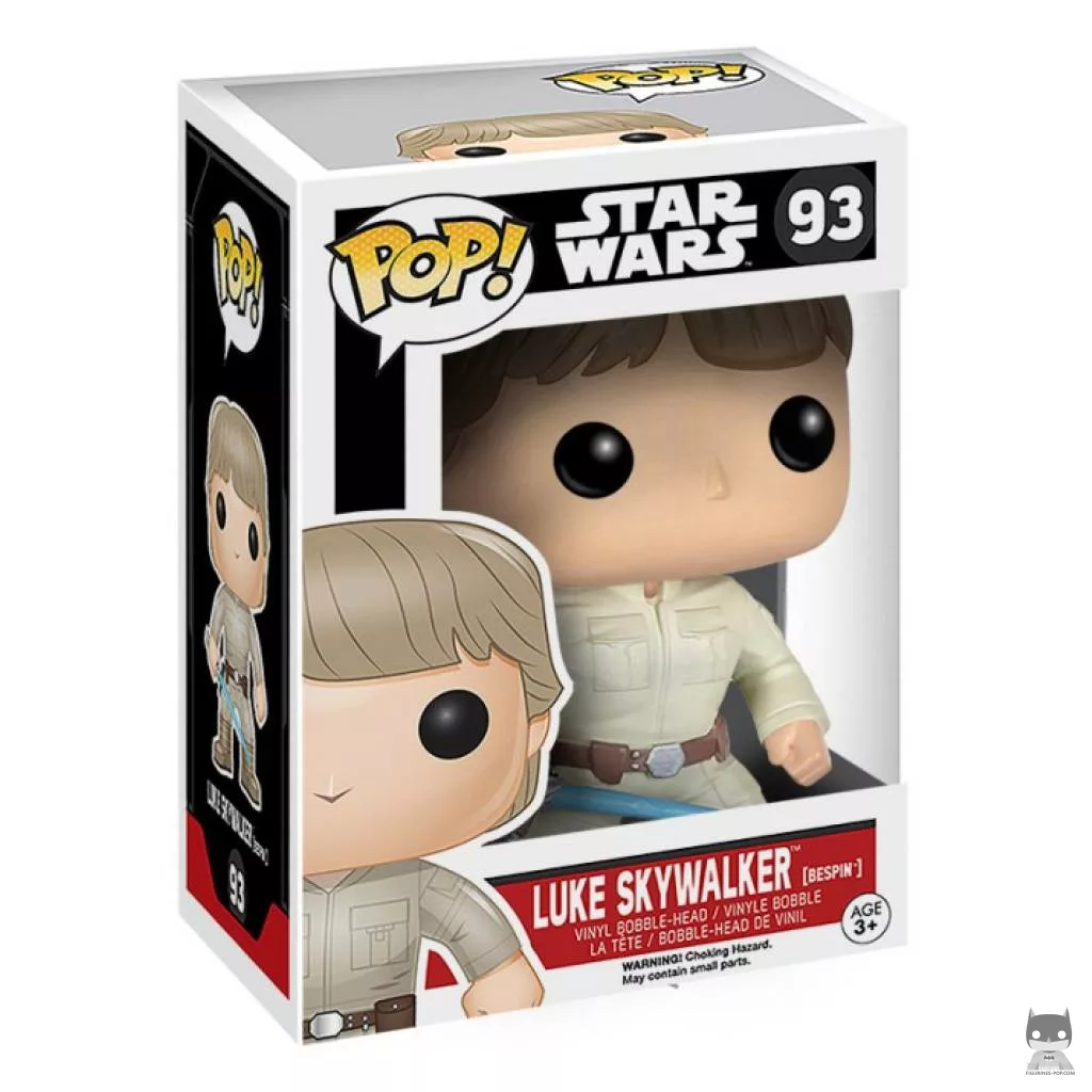 Luke Skywalker Bespin Funko Pop! figure in its box