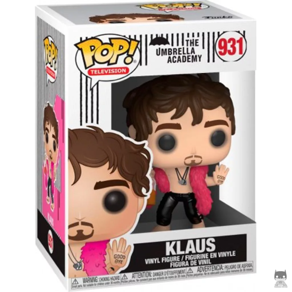 Klaus Funko Pop! figure in its box