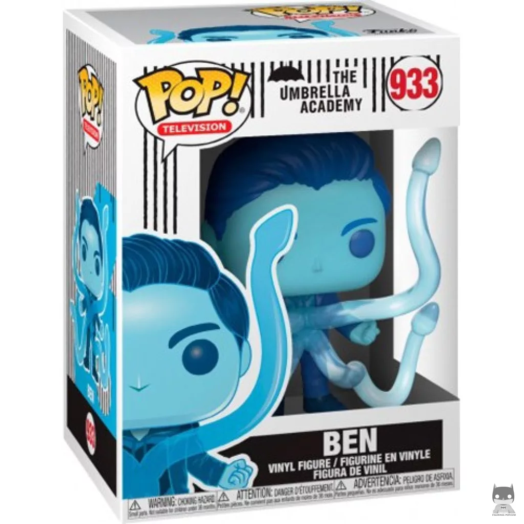 Ben Funko Pop! figure in its box