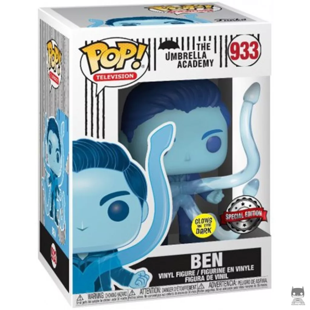 Ben (Glow in the Dark) Funko Pop! figure in its box