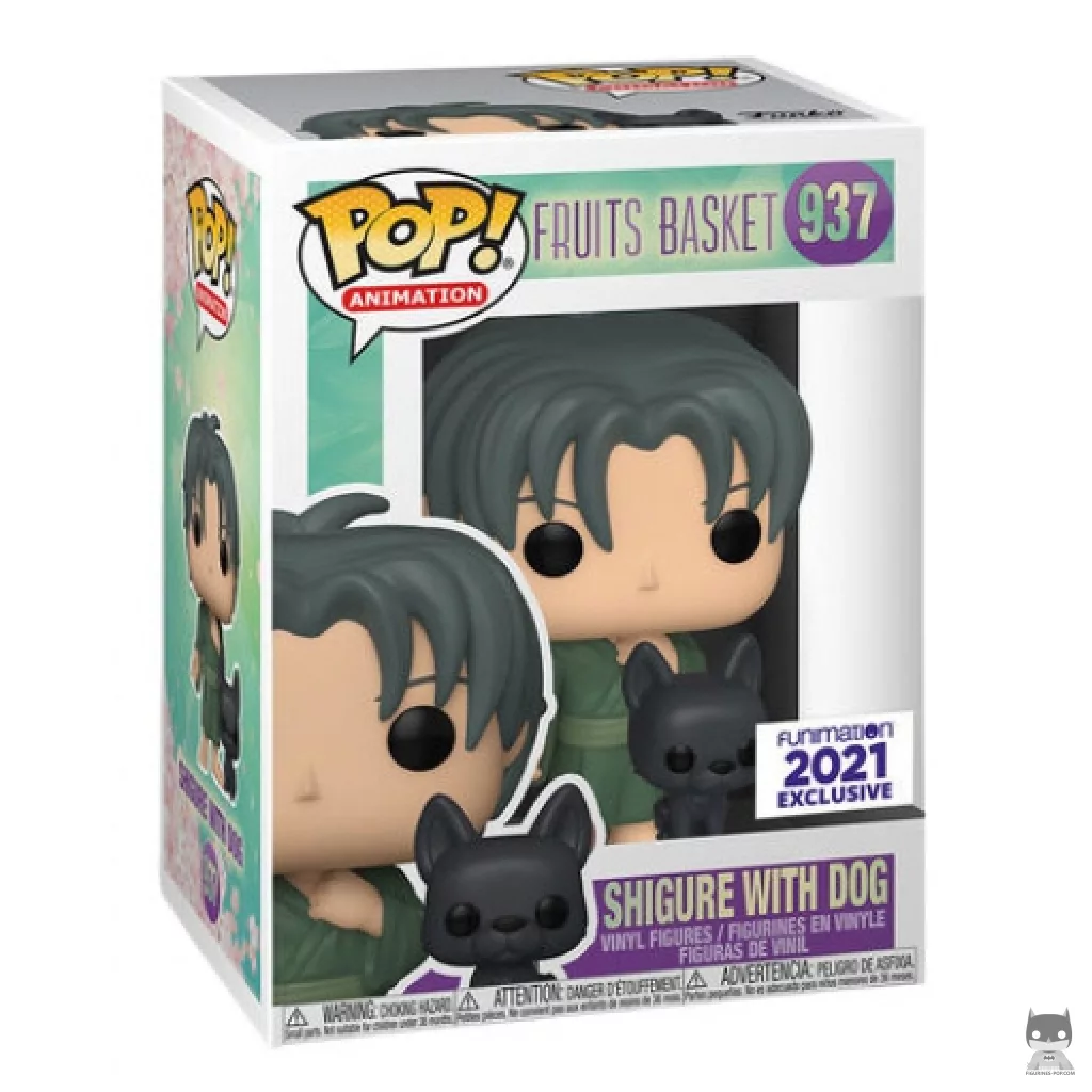 Shigure with Dog Funko Pop! figure in its box