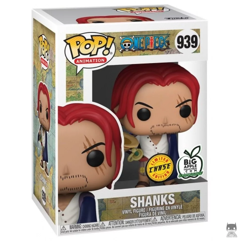 Shanks (Chase) Funko Pop! figure in its box