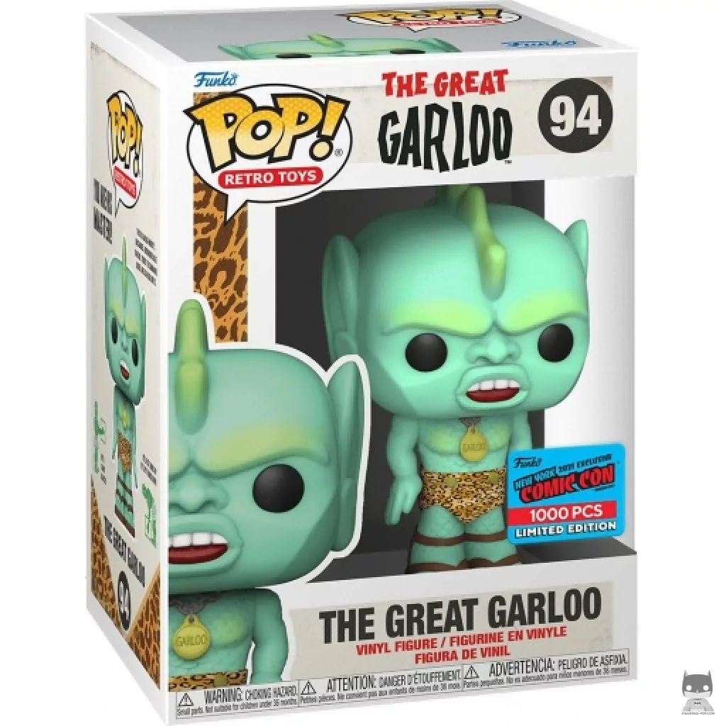 The Great Garloo Funko Pop! figure in its box