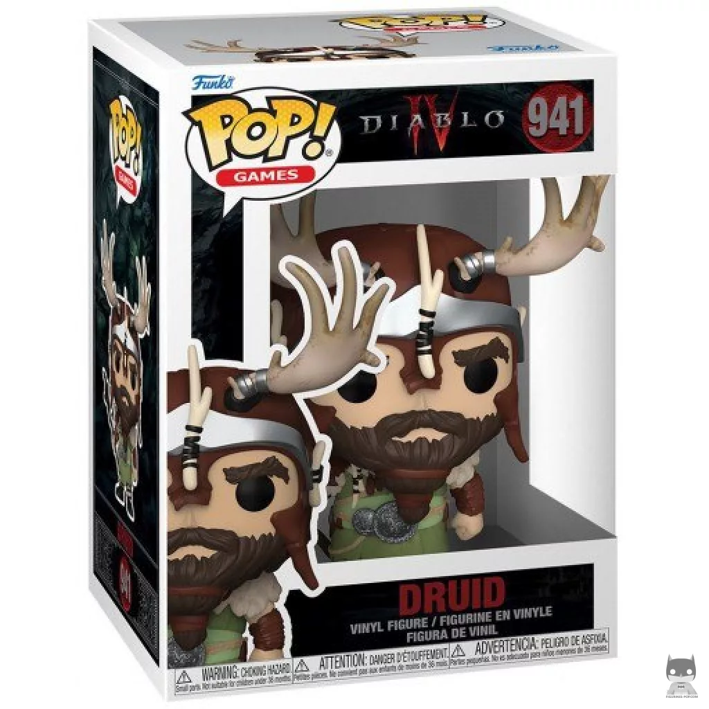 Druid Funko Pop! figure in its box