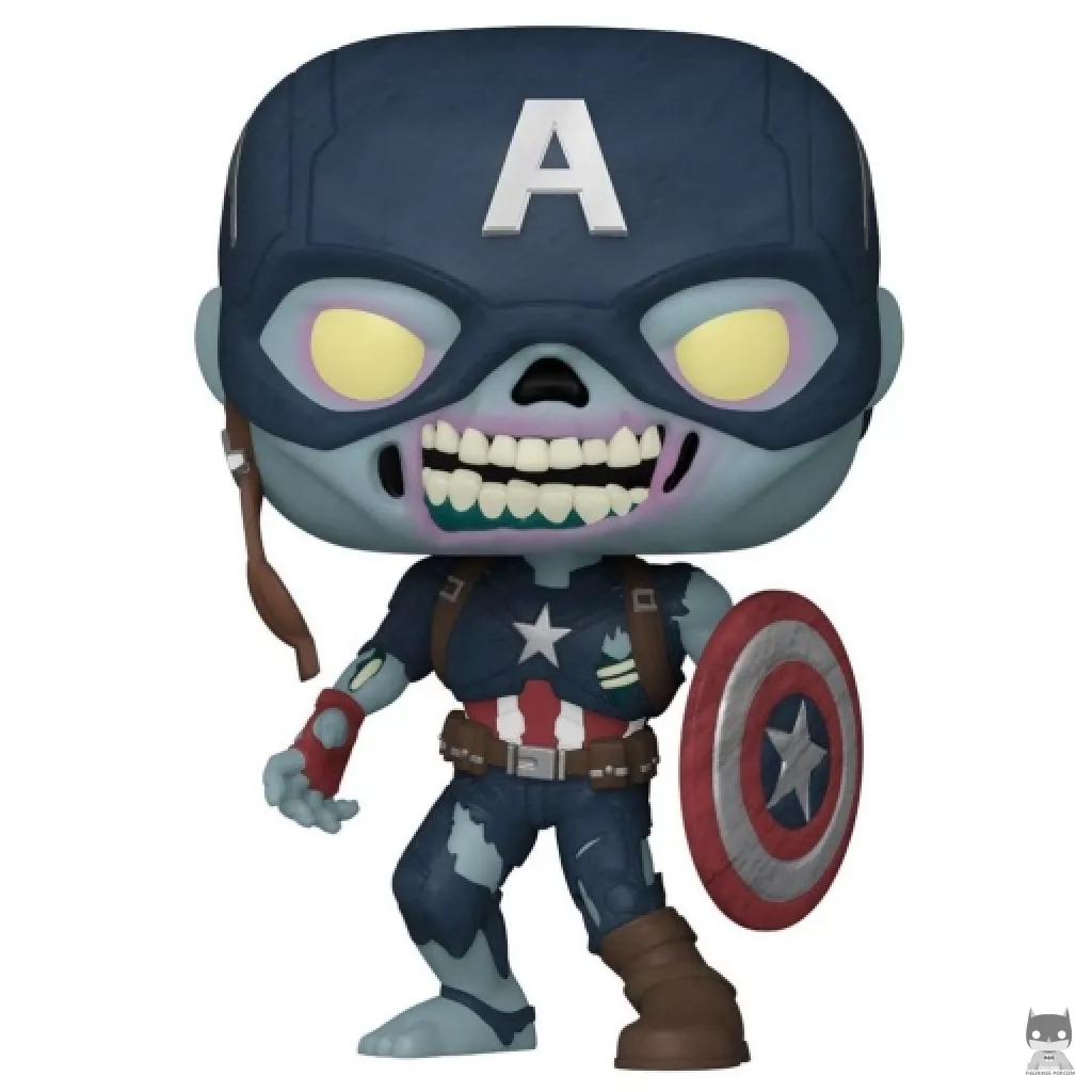 Zombie Captain America Funko Pop! figure (What If...?)