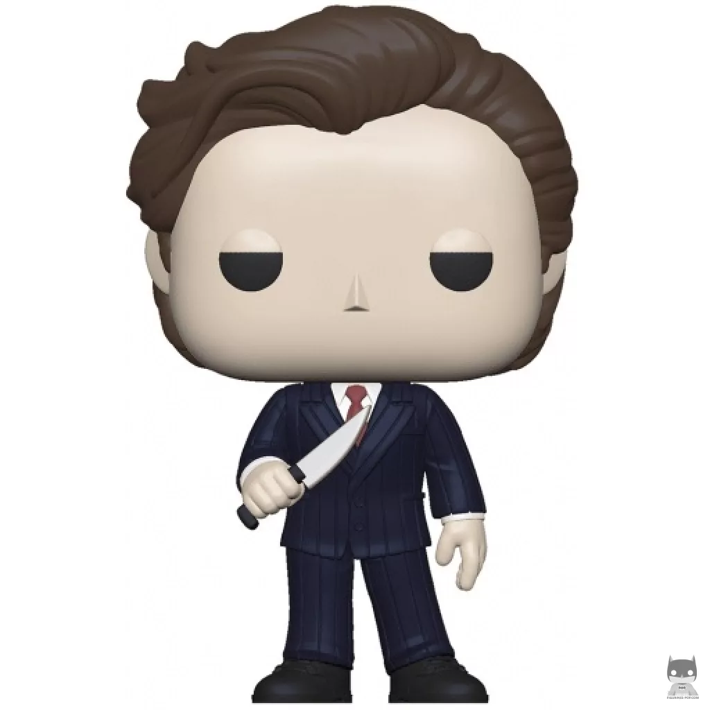Patrick Bateman in suit with knife Funko Pop! figure (American Psycho)