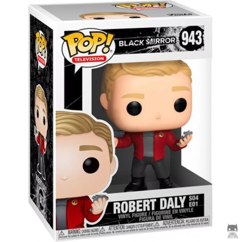 Robert Daly Funko Pop! figure in its box