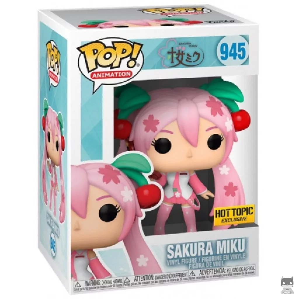 Sakura Miku Funko Pop! figure in its box