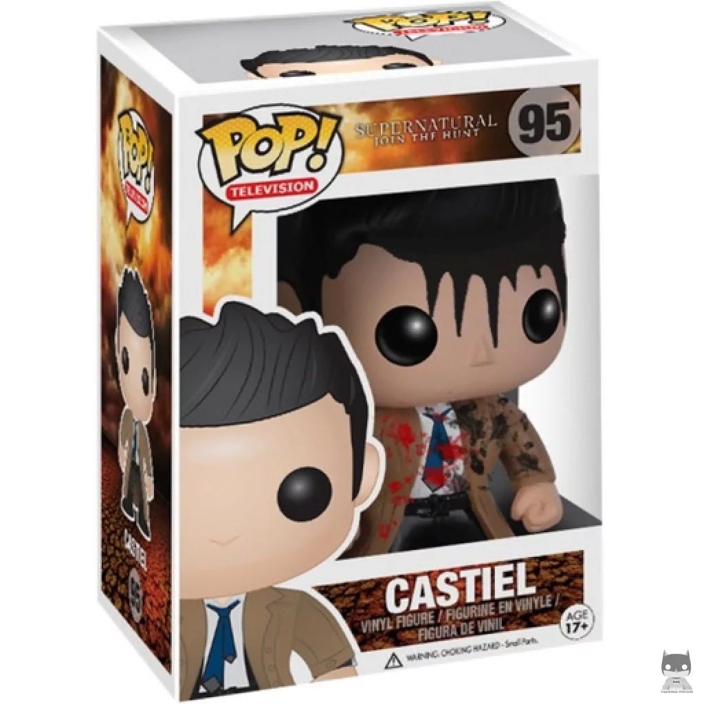 Castiel Leviathan Funko Pop! figure in its box