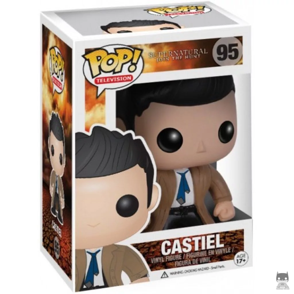 Castiel Funko Pop! figure in its box