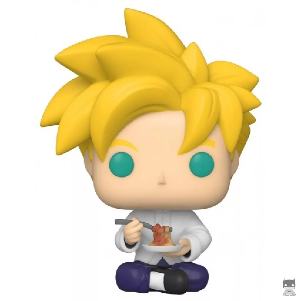 Super Saiyan Gohan eating Noodles Funko Pop! figure (Dragon Ball Z (DBZ))