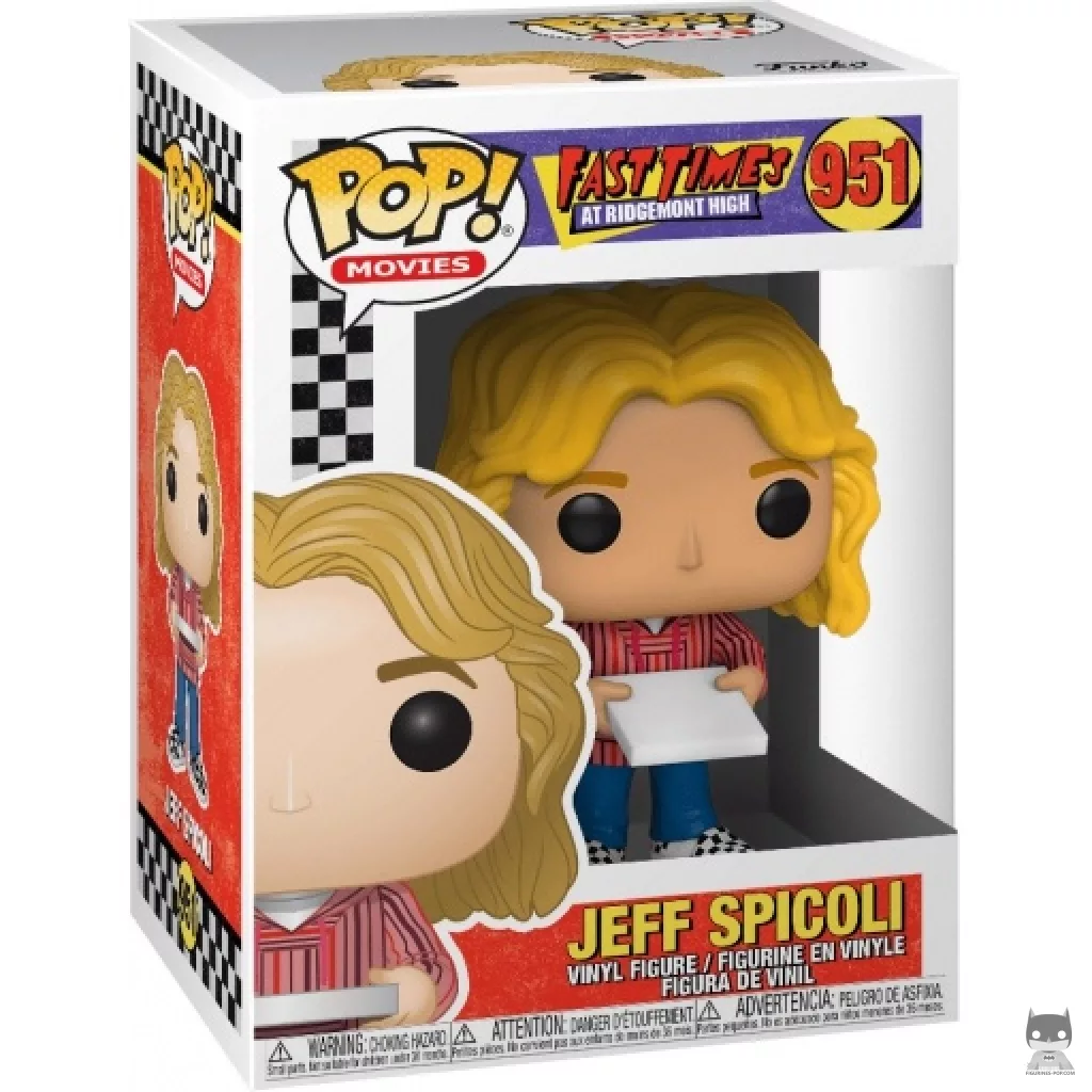 Jeff Spicoli Funko Pop! figure in its box