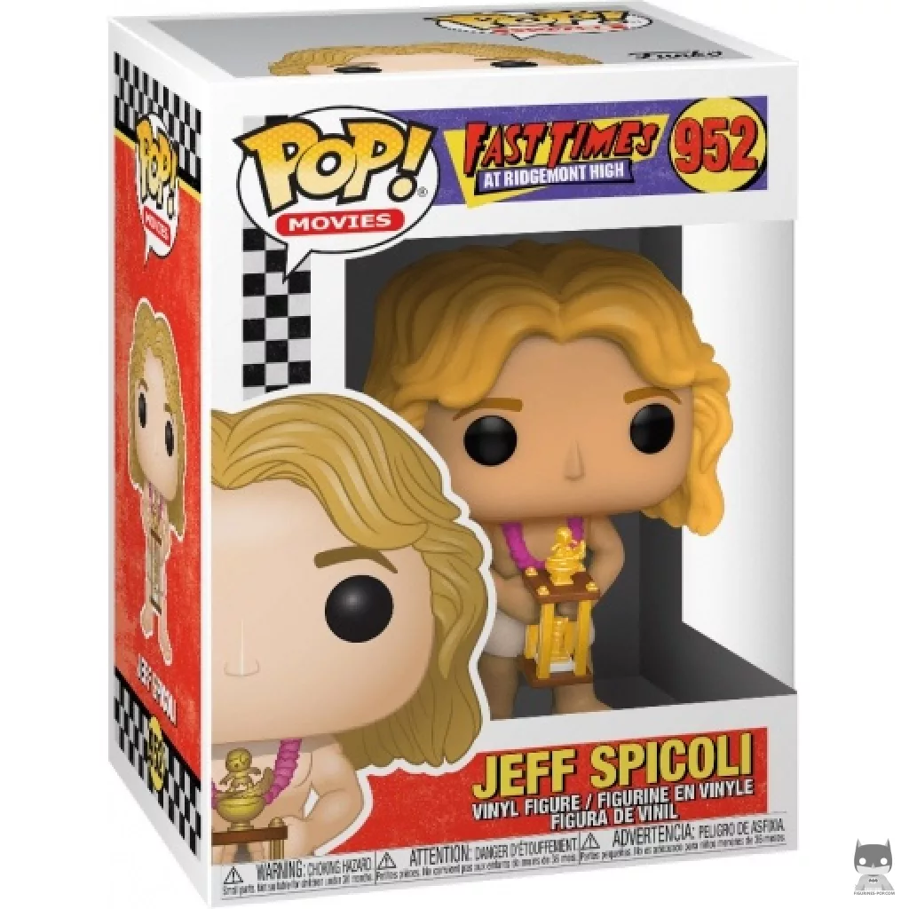 Jeff Spicoli Funko Pop! figure in its box