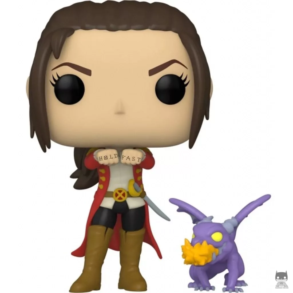 Kate Pryde with Lockheed Funko Pop! figure (X-Men)