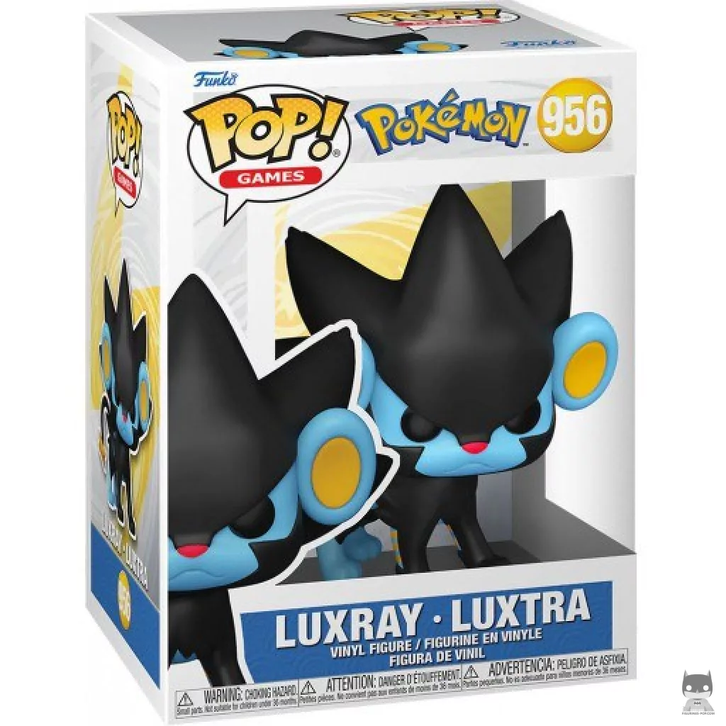 Luxray Funko Pop! figure in its box
