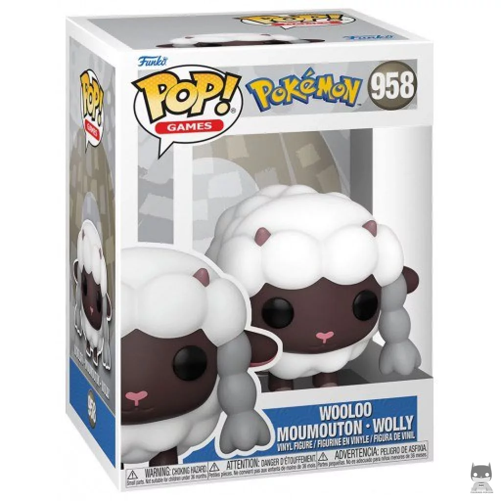 Wooloo Funko Pop! figure in its box