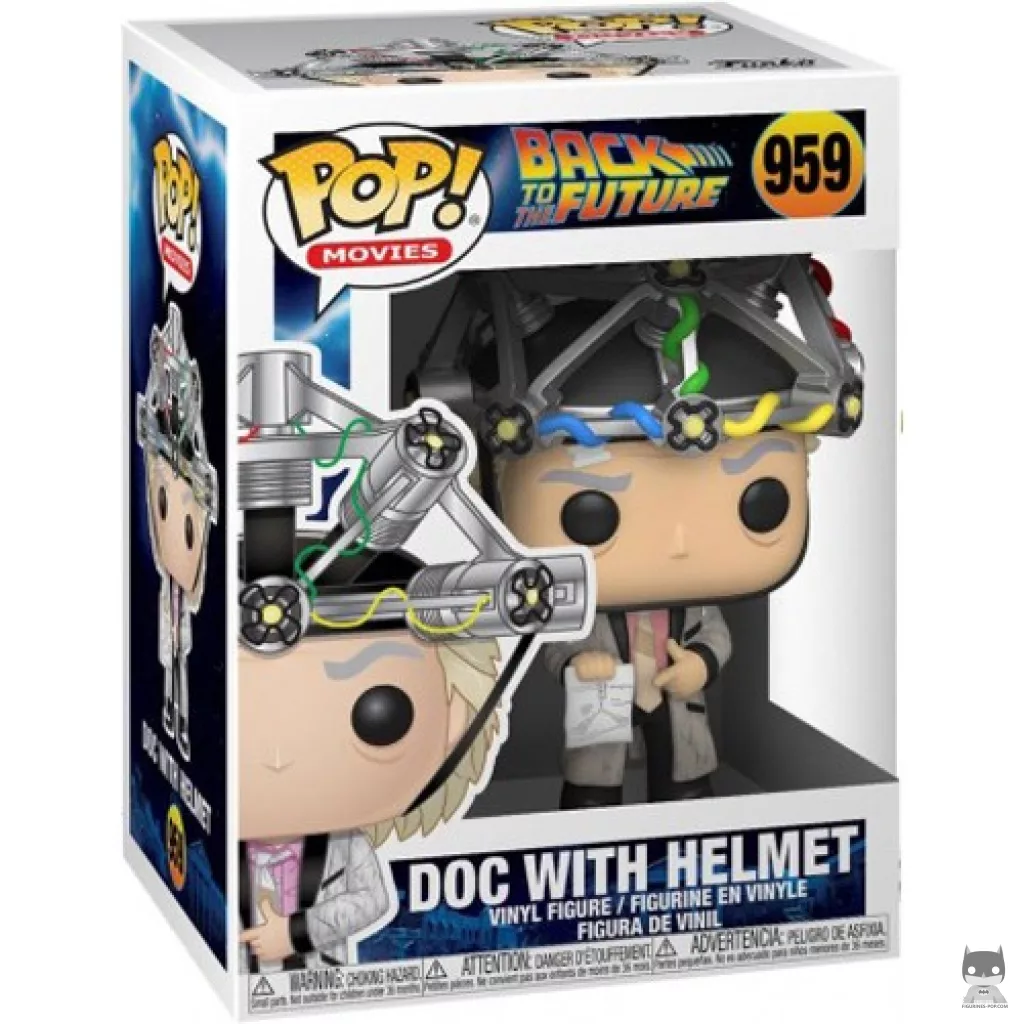 Doc with Helmet Funko Pop! figure in its box