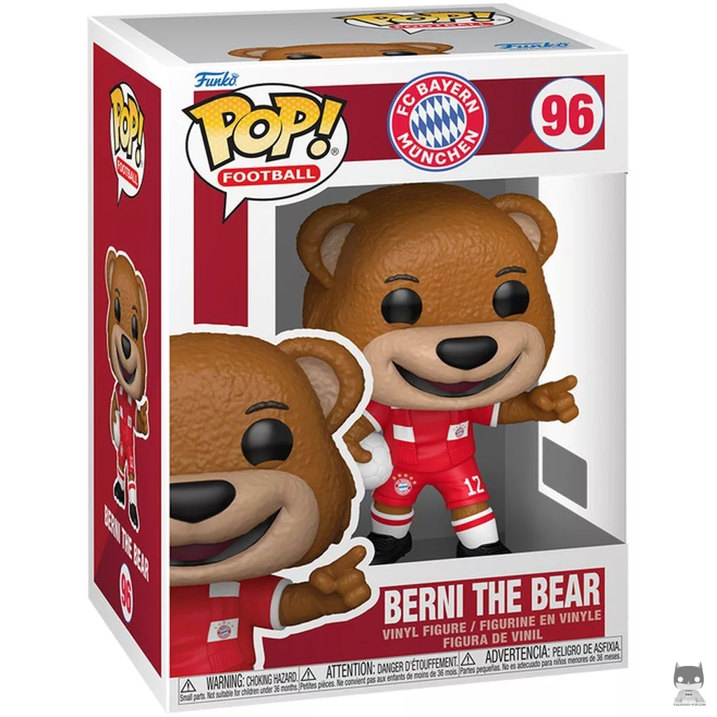 Berni the Bear (Bayern Munich) Funko Pop! figure in its box