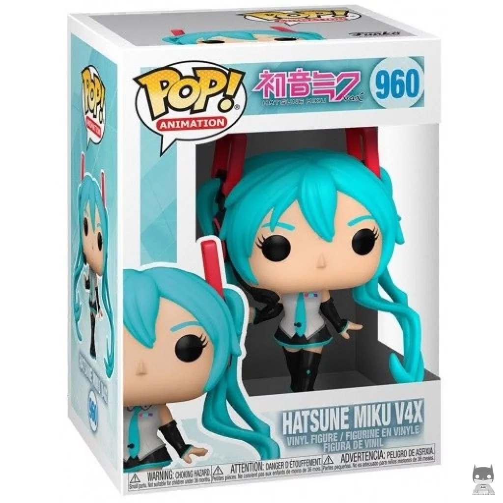 Hatsune Miku Funko Pop! figure in its box