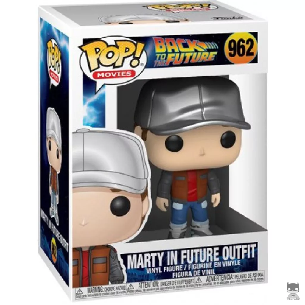 Marty in Future Outfit Funko Pop! figure in its box