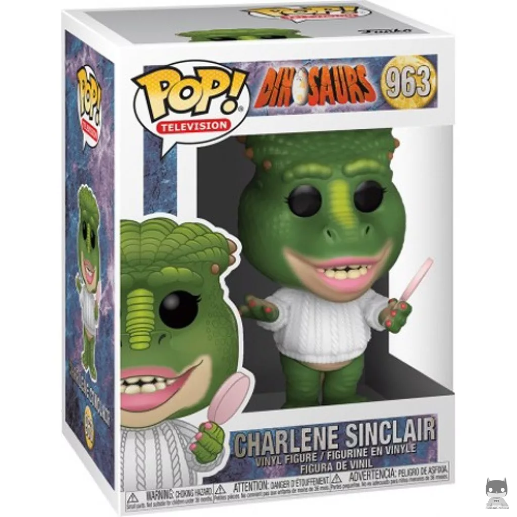 Charlene Sinclair Funko Pop! figure in its box