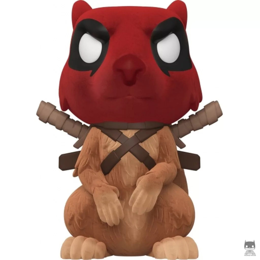 Squirrelpool (Flocked) Funko Pop! figure (Deadpool)