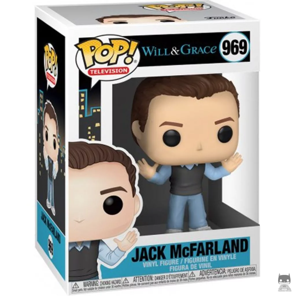 Jack McFarland Funko Pop! figure in its box